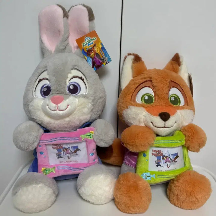 [BUNJANG] Disney Zootopia Judy Nick Photo Frame / 주토피아 인형 주디 닉 디즈니 사진 프레임 쥬디 크레이지홀리데이