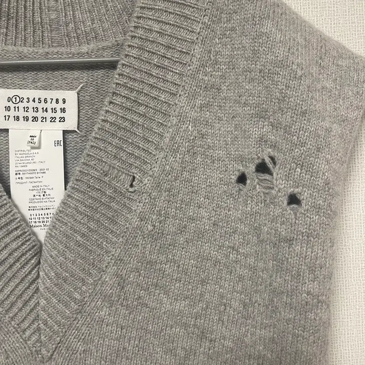 [BUNJANG] Maison Margiela Knit Vest / 메종 마르지엘라 니트베스트