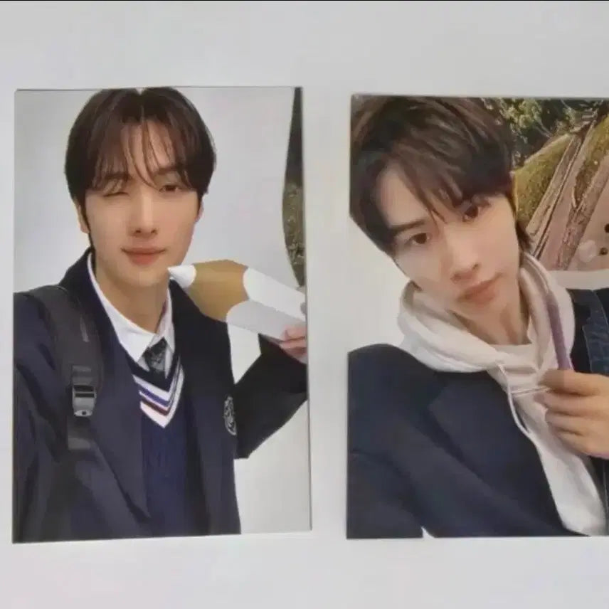 [BUNJANG] TWS Youngjae &amp; Kyungmin Varsity Jacket Photocard / 영재경민포카 투어스바시티굿즈한정포카 tws  md photocard