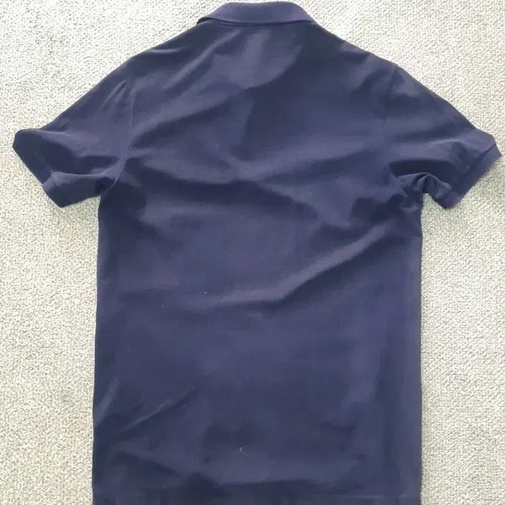 [BUNJANG] Stone Island Slim Fit Navy Polo Shirt / 스톤아일랜드 백화점 구매 정품 반팔 카라티셔츠 판매해요