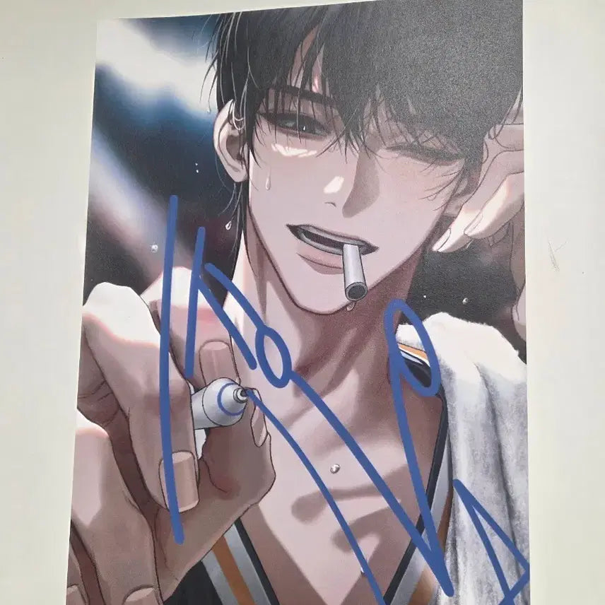[BUNJANG] Garbaj Time Naknak Park Byungchan Signed Poster / 가비지타임 낙낙님 통판 박병찬 싸인 포스터