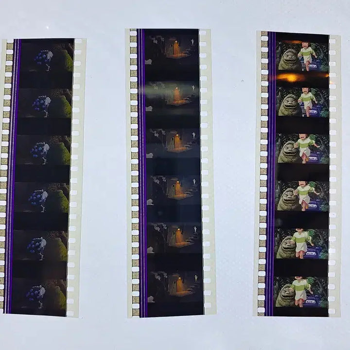 [BUNJANG] Studio Ghibli Spirited Away Film Cut Set / 센과 치히로의 행방불명 영화필름컷 6프레임 3매 (F-4)
