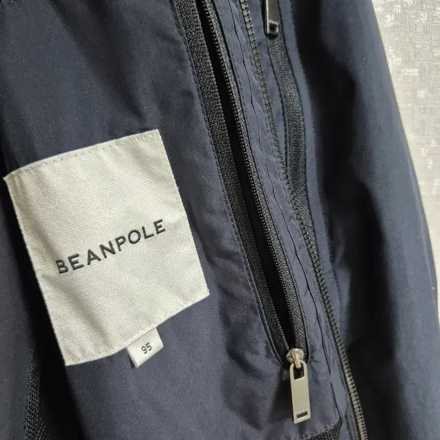 [BUNJANG] Beanpole Navy Blouson Jumper / 빈폴 네이비 블루종 점퍼