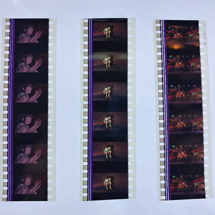 [BUNJANG] Studio Ghibli Spirited Away Film Cut 6-Frame Set / 센과 치히로의 행방불명 영화필름컷 6프레임 3매 (F-6)