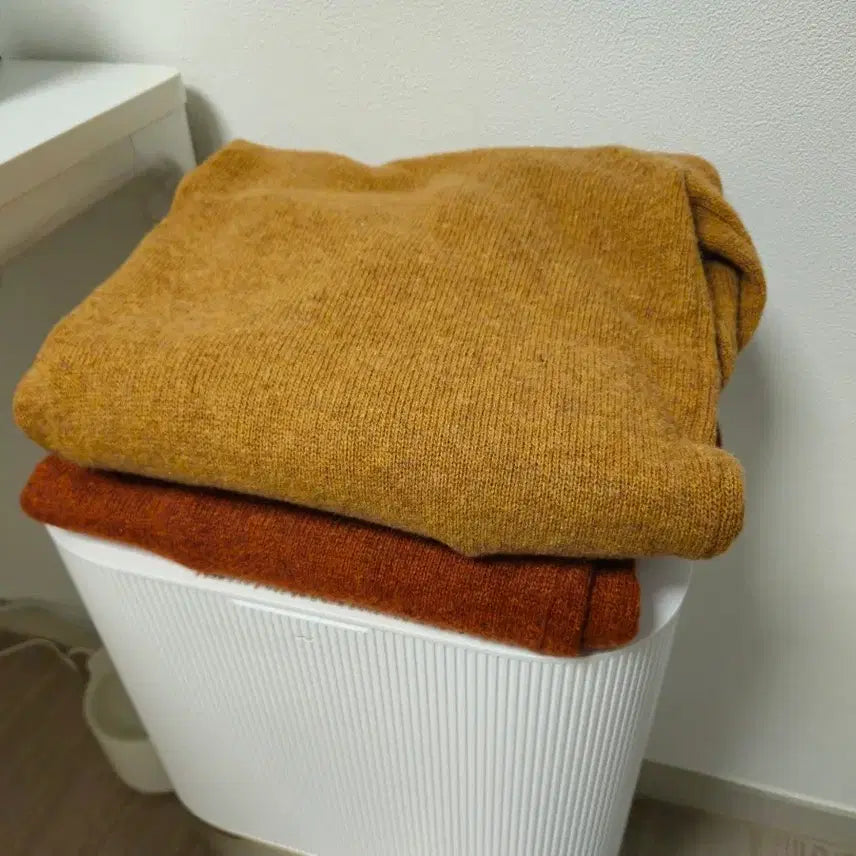 [BUNJANG] Boogie Holiday Lambswool Knit Brown / [L] 부기홀리데이 램스울 니트 브라운