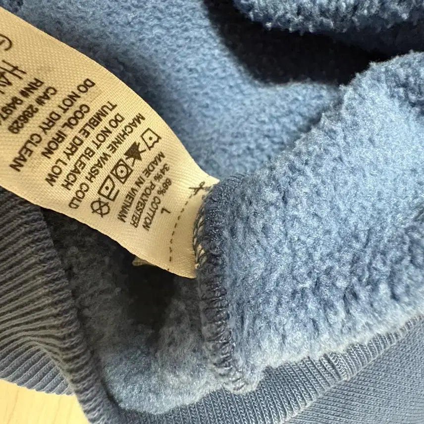 [BUNJANG] Stussy 80 Hoodie Blue L Size / 스투시 80 후디 블루 L사이즈