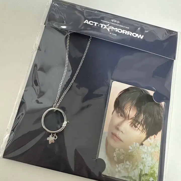 [BUNJANG] TXT Yeonjun Ring Necklace / (미개봉) 투모로우콘 투바투 연준 링목걸이 양도합니다