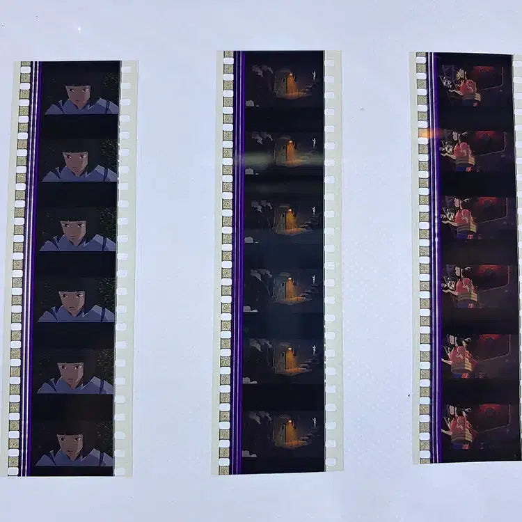 [BUNJANG] Studio Ghibli Spirited Away Film Cut Set / 센과 치히로의 행방불명 영화필름컷 6프레임 3매 (F-7)