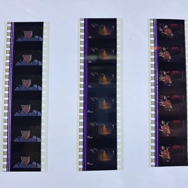 [BUNJANG] Studio Ghibli Spirited Away Film Cut Set / 센과 치히로의 행방불명 영화필름컷 6프레임 3매 (F-7)