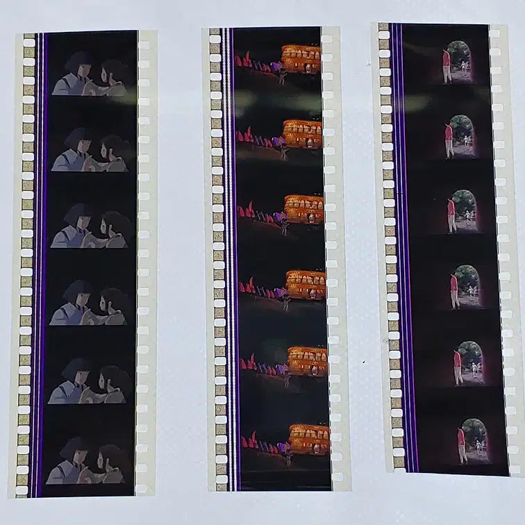 [BUNJANG] Studio Ghibli Spirited Away Film Cut Set / 센과 치히로의 행방불명 영화필름컷 6프레임 3매 (F-8)