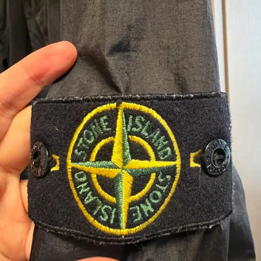 [BUNJANG] Stone Island Crinkle Reps Windbreaker / 스톤아일랜드 크링크랩스 바람막이