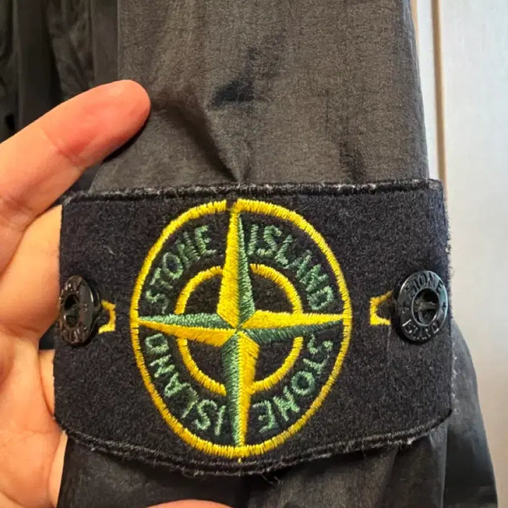 [BUNJANG] Stone Island Crinkle Reps Windbreaker / 스톤아일랜드 크링크랩스 바람막이