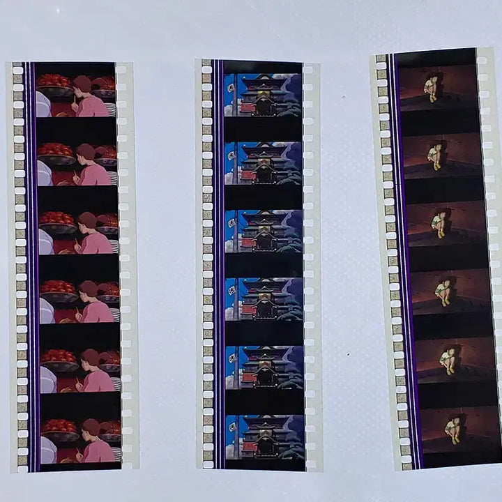 [BUNJANG] Studio Ghibli Spirited Away Film Cut Set / 센과 치히로의 행방불명 영화필름컷 6프레임 3매 (F-11)
