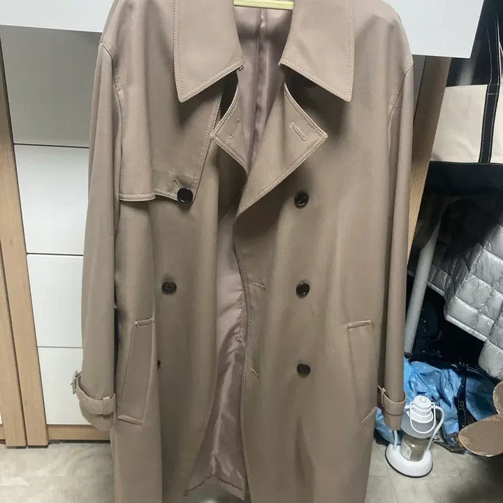 [BUNJANG] Coor Trench Coat L / 쿠어 트렌치코트 L
