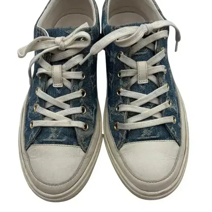 [BUNJANG] Louis Vuitton Denim Sneakers / [36] 루이비통 데님 스니커즈