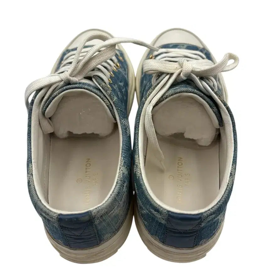 [BUNJANG] Louis Vuitton Denim Sneakers / [36] 루이비통 데님 스니커즈