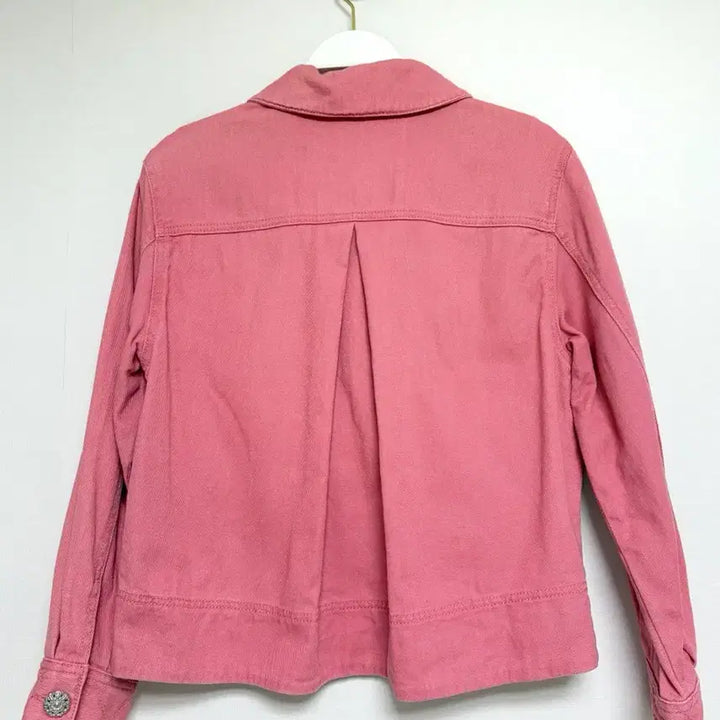 [SOLD OUT] 핑크색 퀼팅 데님 자켓