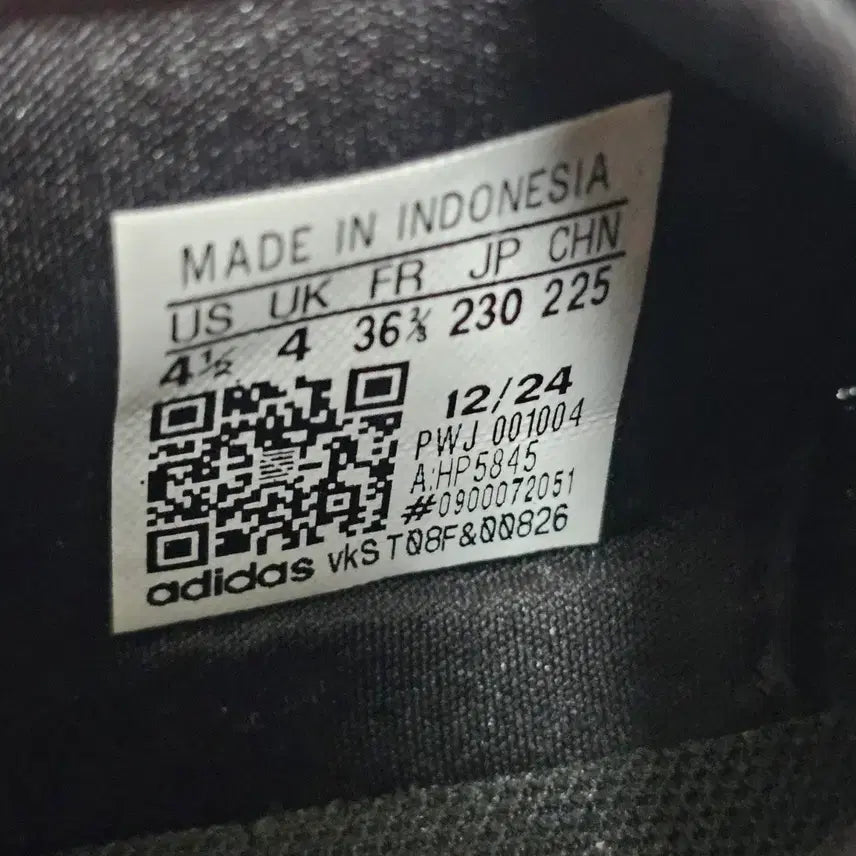 [BUNJANG] Adidas Runfalcon Black Running Shoes / 230아디다스 런팔콘  블랙 런닝화  -730