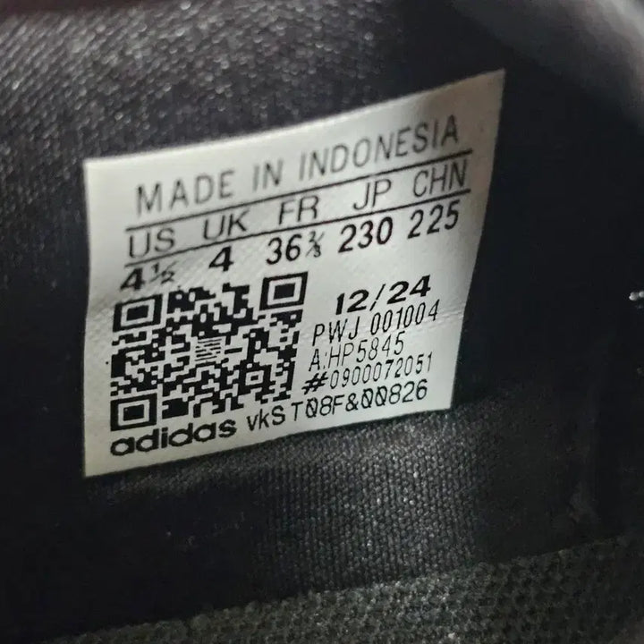 [BUNJANG] Adidas Runfalcon Black Running Shoes / 230아디다스 런팔콘  블랙 런닝화  -730