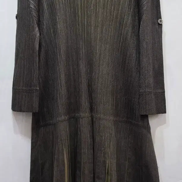 [BUNJANG] Pleats Please Shirt-Style Pleated Dress / (정품)플리츠플리즈 셔츠형 플리츠 원피스