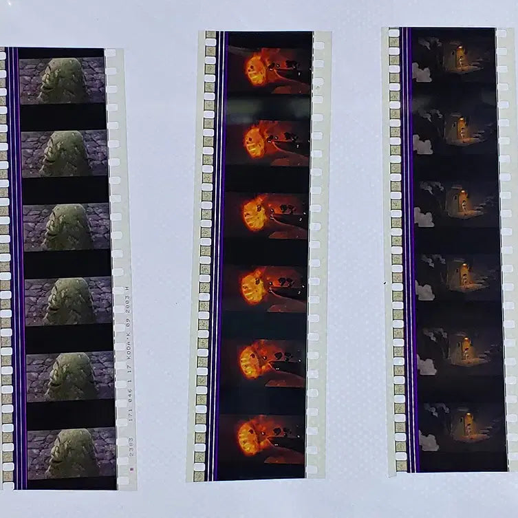 [BUNJANG] Studio Ghibli Spirited Away Film Cut (F-15) / 센과 치히로의 행방불명 영화필름컷 6프레임 3매 (F-15)