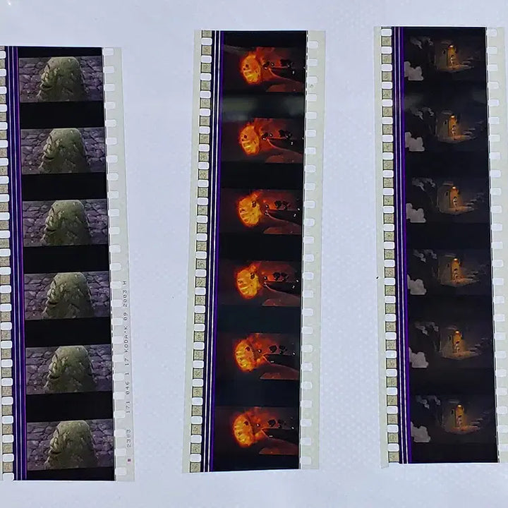 [BUNJANG] Studio Ghibli Spirited Away Film Cut (F-15) / 센과 치히로의 행방불명 영화필름컷 6프레임 3매 (F-15)