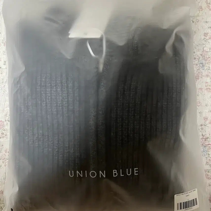 [BUNJANG] UNION BLUE Dense Rib Hoodie Jacket L Dark Grey / UNION BLUE 덴스 립 후디 자켓 L 다크그레이