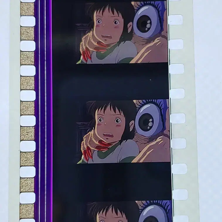 [BUNJANG] Studio Ghibli Spirited Away Film Cut 6-Frame Set / 센과 치히로의 행방불명 영화필름컷 6프레임 3매 (F-17)