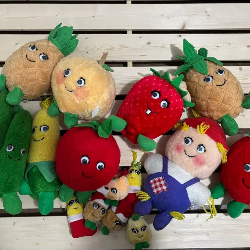 [BUNJANG] Vintage Del Monte Doll Ornament Bundle Set / 빈티지 델몬트 인형 오너먼트 일괄 판매