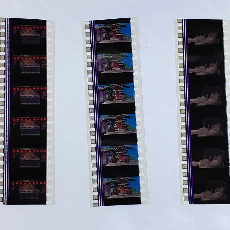 [BUNJANG] Studio Ghibli Spirited Away Film Cut Set / 센과 치히로의 행방불명 영화필름컷 6프레임 3매 (F-21)