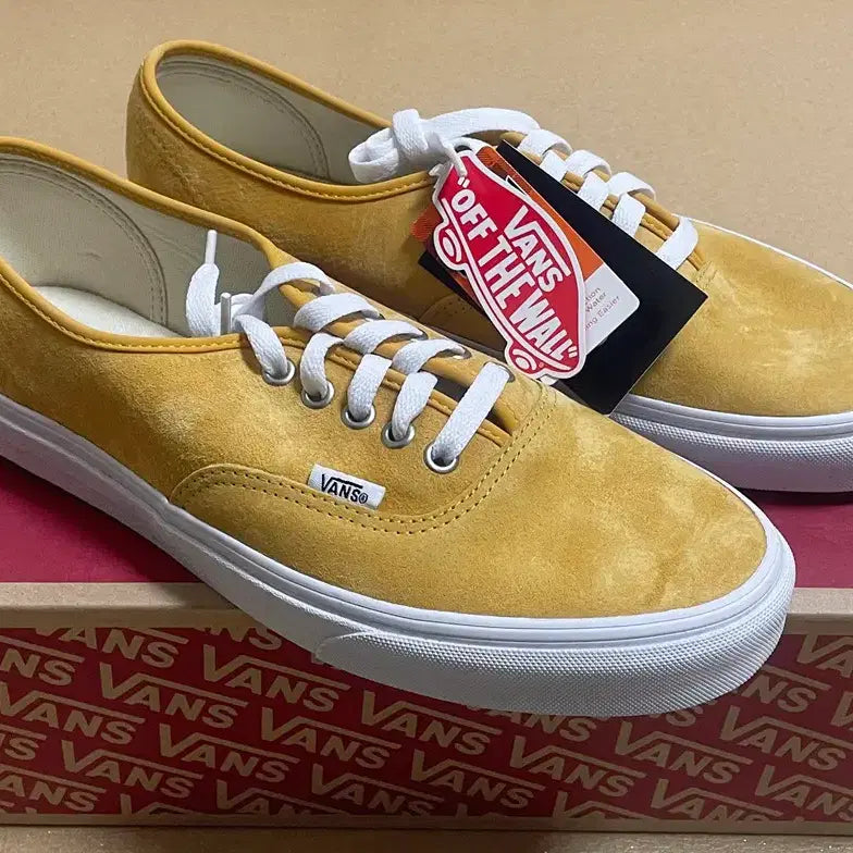 [BUNJANG] Vans Authentic Pig Suede Mango Mojito Sneakers / (280) 반스 어센틱 피그 스웨이드 망고 모히토