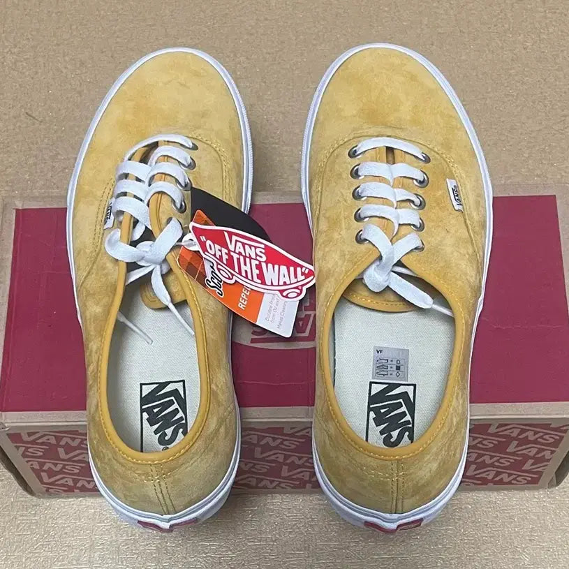 [BUNJANG] Vans Authentic Pig Suede Mango Mojito Sneakers / (280) 반스 어센틱 피그 스웨이드 망고 모히토