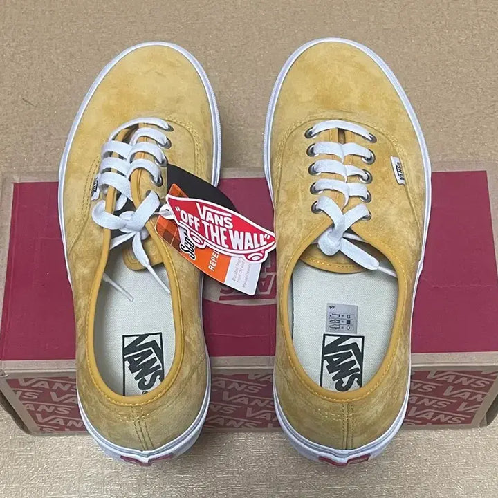 [BUNJANG] Vans Authentic Pig Suede Mango Mojito Sneakers / (280) 반스 어센틱 피그 스웨이드 망고 모히토