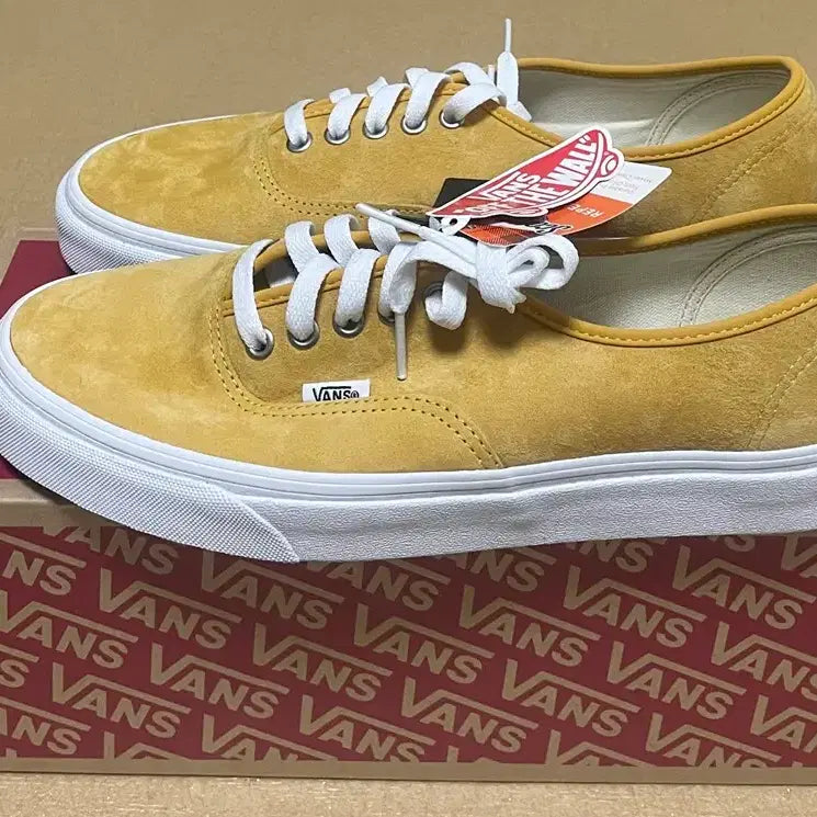 [BUNJANG] Vans Authentic Pig Suede Mango Mojito Sneakers / (280) 반스 어센틱 피그 스웨이드 망고 모히토
