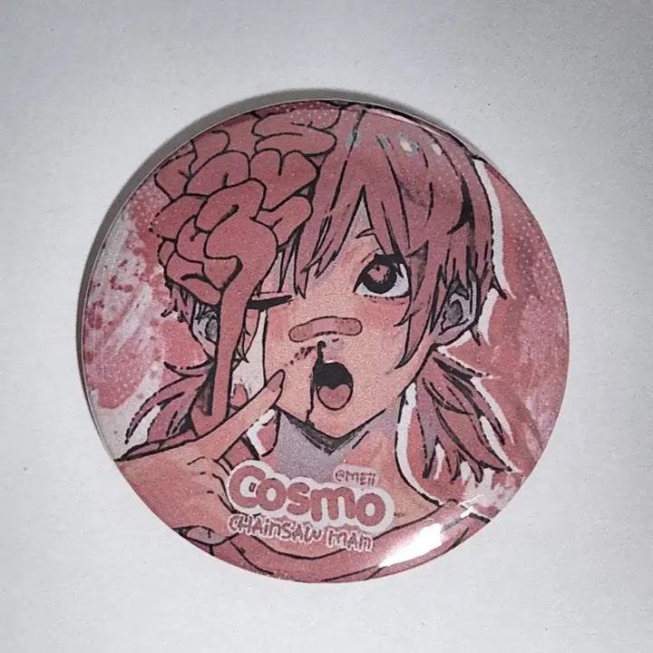 [BUNJANG] Chainsaw Man Cosmo Can Badge / 덤스티커)체인소맨 코스모 캔뱃지