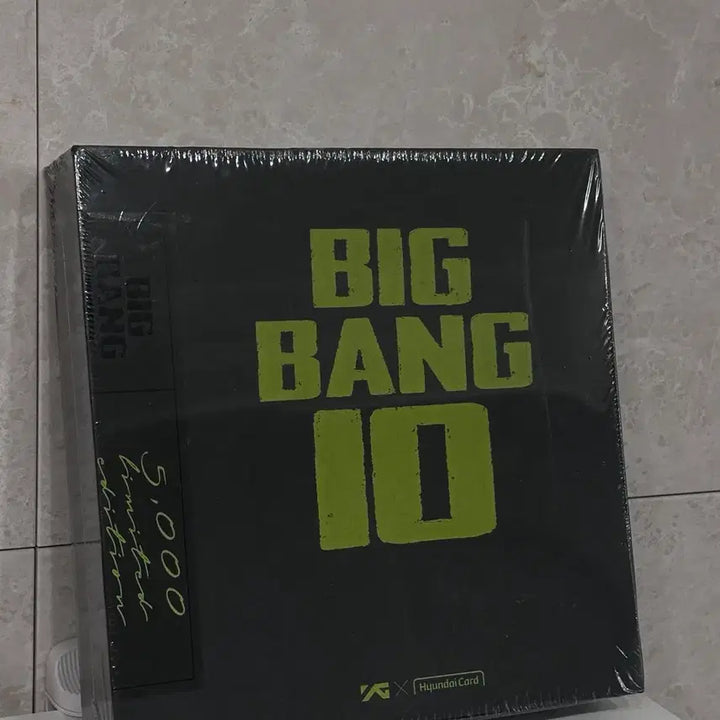 [SOLD OUT] 지드래곤 태양 빅뱅 10주년 lp 미개봉 5,000개 한정 박스반