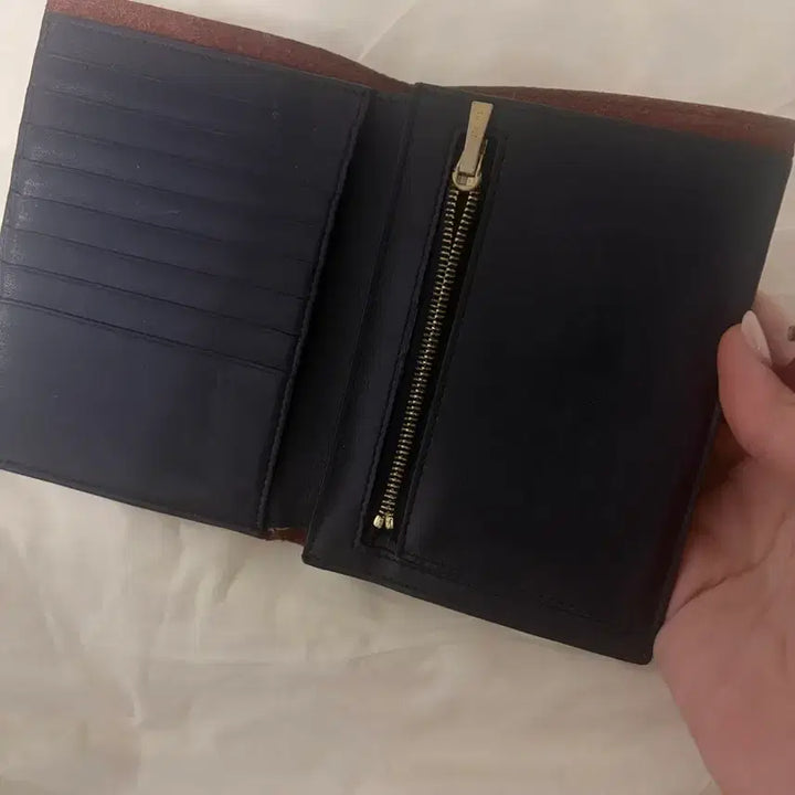 [BUNJANG] Celine Red Snap Button Wallet / 셀린느 레드 반지갑 스냅 버튼