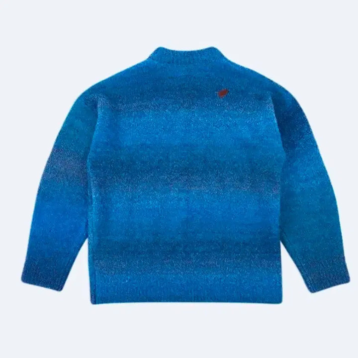 [BUNJANG] ADER Error Canyon Knit Blue A2 / 아더에러 캐년 니트 블루 a2