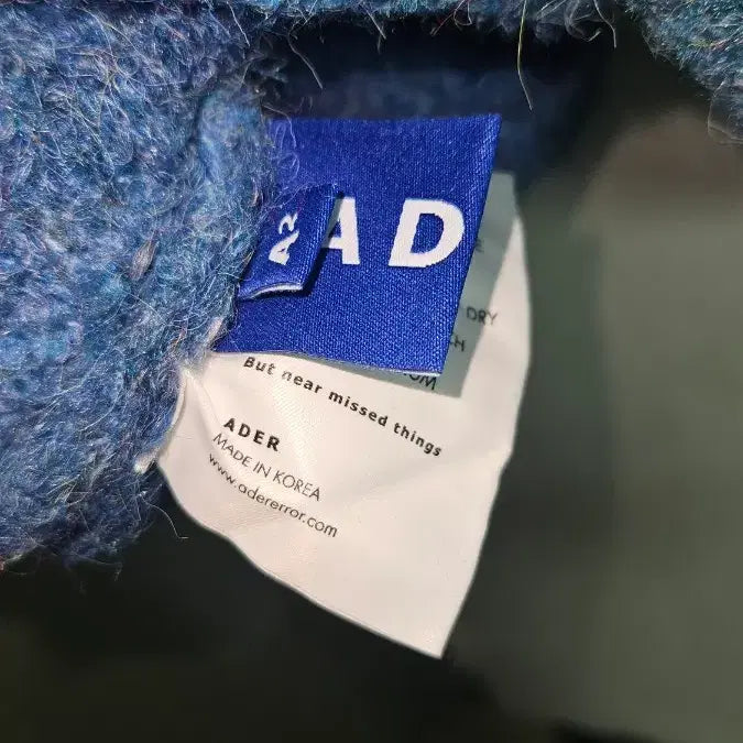 [BUNJANG] ADER Error Canyon Knit Blue A2 / 아더에러 캐년 니트 블루 a2