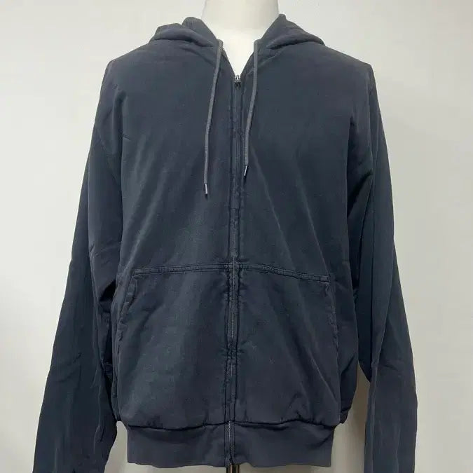 [BUNJANG] Easy Gap Poetic Black Hoodie Zip-Up XL / (새상품)이지갭 후드집업 포에틱 블랙 XL