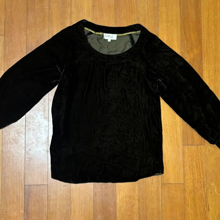 [BUNJANG] Isabel Marant Velvet Silk T-Shirt / 이자벨 마랑 벨벳 실크 티셔츠