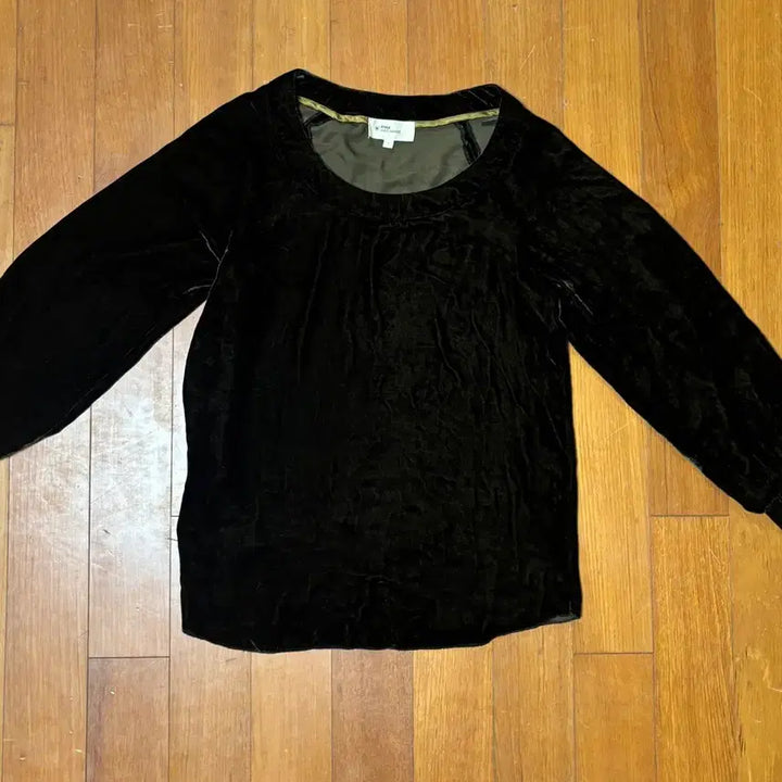 [BUNJANG] Isabel Marant Velvet Silk T-Shirt / 이자벨 마랑 벨벳 실크 티셔츠