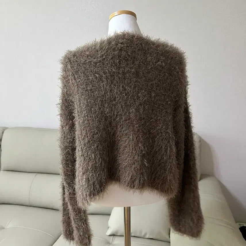 [BUNJANG] Generic Boucle Cardigan / 부클가디건 브라운(원가 80,000)