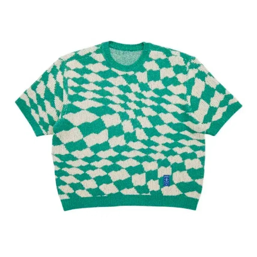 [SOLD OUT] 아더에러 웨이브 니트 그린 a2