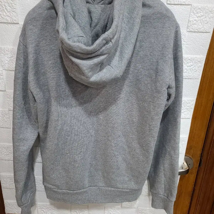 [BUNJANG] EBFD Gray Fleece Hoodie M / EBFD 회색 기모 후드티 M