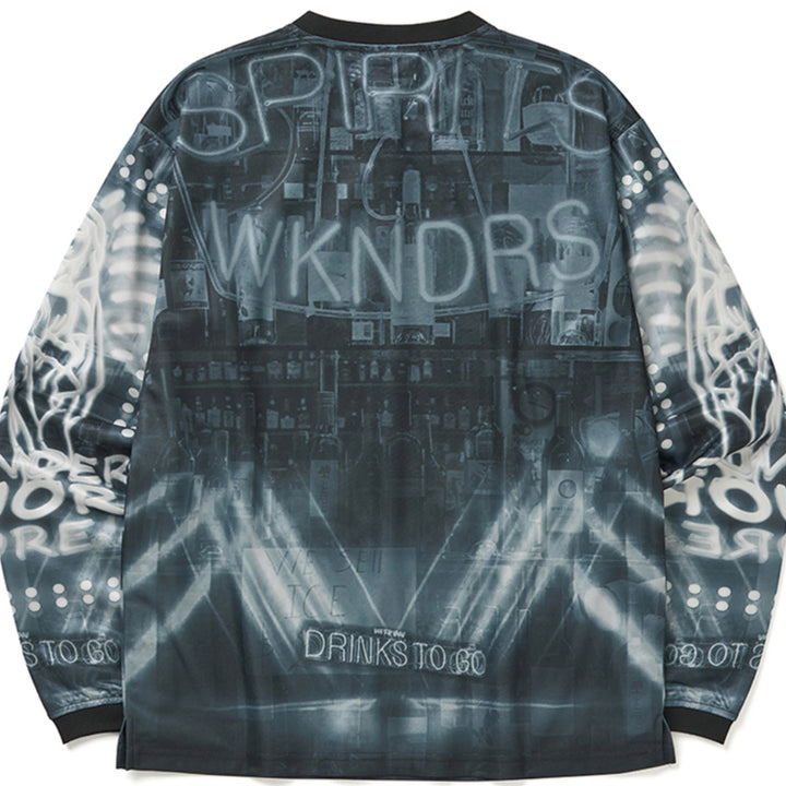 [BUNJANG] Weeekly Neon Sign Jersey Black / 위캔더스 네온 사인 져지 블랙 팝니다.