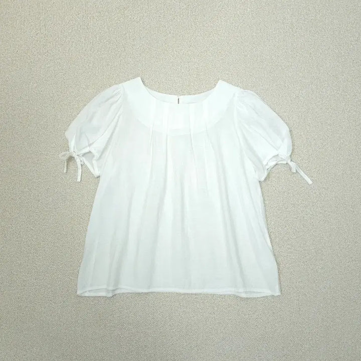 [BUNJANG] Bommix M.Moore Linen Blouse / (F)봄빅스엠무어 여성 반팔 린넨 블라우스 셔링 K4W2854
