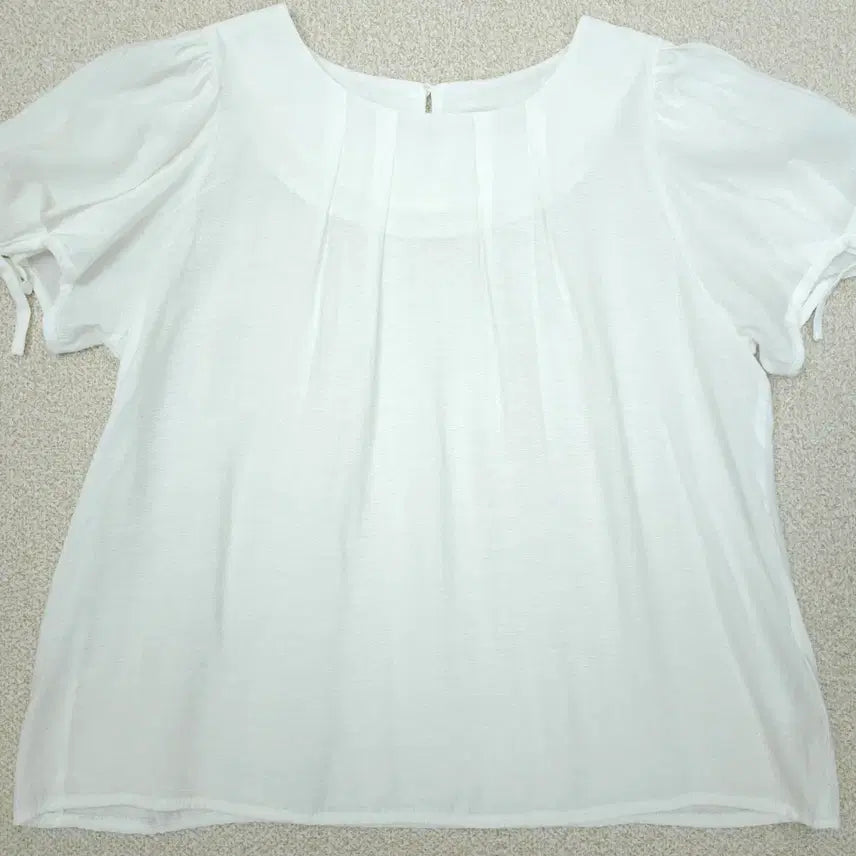 [BUNJANG] Bommix M.Moore Linen Blouse / (F)봄빅스엠무어 여성 반팔 린넨 블라우스 셔링 K4W2854