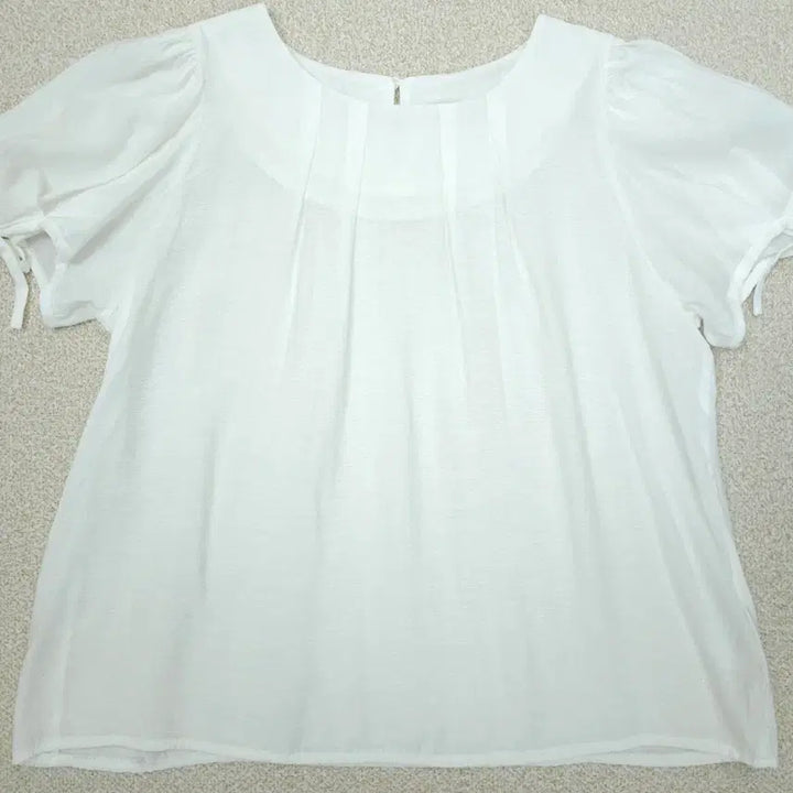 [BUNJANG] Bommix M.Moore Linen Blouse / (F)봄빅스엠무어 여성 반팔 린넨 블라우스 셔링 K4W2854