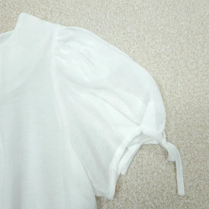 [BUNJANG] Bommix M.Moore Linen Blouse / (F)봄빅스엠무어 여성 반팔 린넨 블라우스 셔링 K4W2854